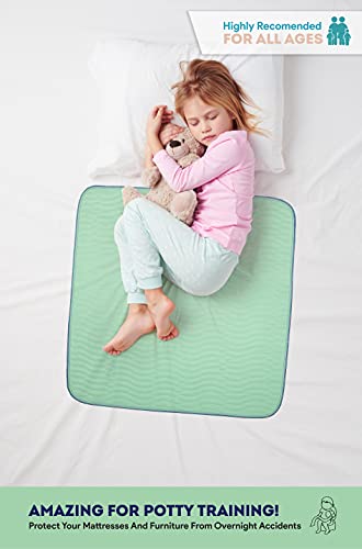 IMPROVIA® Washable Underpads, 34" x 36" (Pack of 6) - Heavy Absorben IMPROVIABuy Supplements Australia