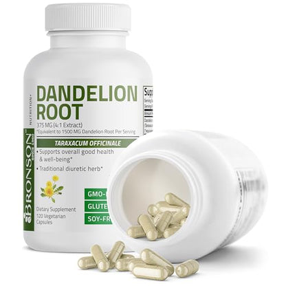 Bronson Dandelion Root High Potency Supplement, Supports Overall Good Health & Well BronsonBuy Supplements Australia