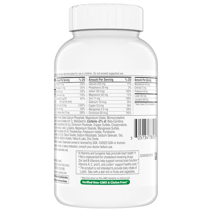 Centrum Minis Silver Multivitamin for Adults 50 Plus, Multimineral Supplement, Vitamin D3, B-Vitamins, Gluten Free, Non-GMO Ingredients CentrumBuy Supplements Australia