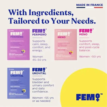FEM Urovital Bladder Control Supplements - Overactive Bladder, Leakage & Urgency Relief - Non-Hormonal Urinary Tract Health Support for Women - 30 Capsules UpsaBuy Supplements Australia