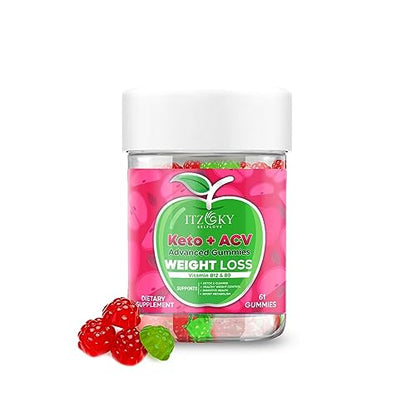 Keto Acv Gummies for Advanced Weight Loss & Belly Fat Burn - Pro Active Super Apple
