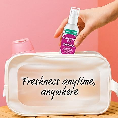 Summer's Eve Refresher Mist, Feminine Spray Reduces Odor, Amber Nights, Body Spray for Women Summer's EveBuy Supplements Australia