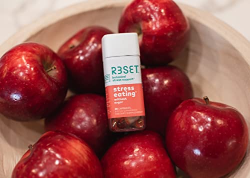 R3SET Stress Eating Daily Supplement Capsules – Apple Cinnamon – 28ct R3SETBuy Supplements Australia