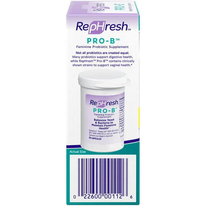 RepHresh Pro-B Probiotic Feminine Supplement RephreshBuy Supplements Australia