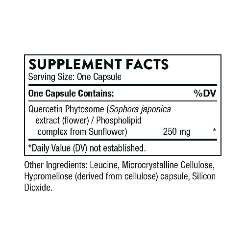 THORNE Quercetin Phytosome - Exclusive Phytosome Complex for Immune Health THORNEBuy Supplements Australia