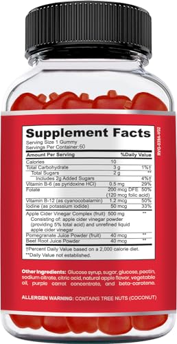 NUELATION Apple Cider Vinegar Gummies for Kids, 60 Servings. Gluten Free, Vegan and Gelatin NUELATIONBuy Supplements Australia