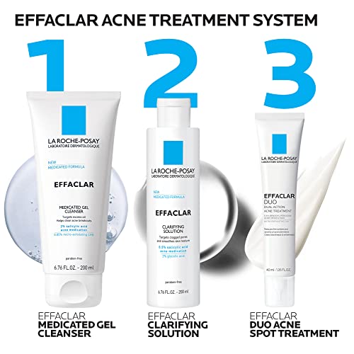 La Roche-Posay Effaclar Dermatological 3 Step Acne Treatment System La Roche-PosayBuy Supplements Australia