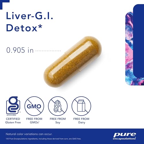 Pure Encapsulations Liver-G.I. Detox | Support for Liver and Gastrointestinal Detoxification Pure EncapsulationsBuy Supplements Australia
