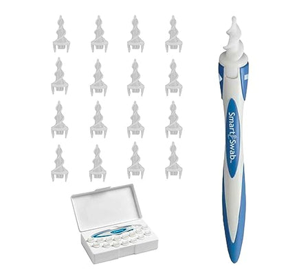 Smart Swab - Spiral Ear Cleanser - Earwax Remover Tool - 16 Replaceable ND productsBuy Supplements Australia