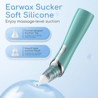 Ear Vacuum Wax Remover, Ear Wax Removal with 8 Pcs Ear Pick, Ear Wax GirugBuy Supplements Australia