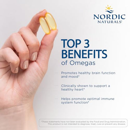 Nordic Naturals Ultimate Omega, Lemon Flavor - 60 Soft Gels - 1280 mg Omega-3 Nordic NaturalsBuy Supplements Australia