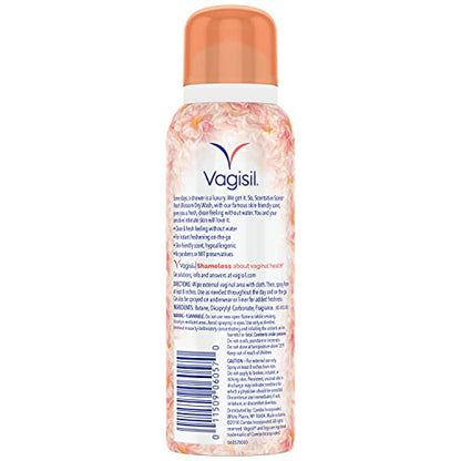 Vagisil Scentsitive Scents Feminine Dry Wash Deodorant Spray for Women, Gynecologist Tested VagisilBuy Supplements Australia