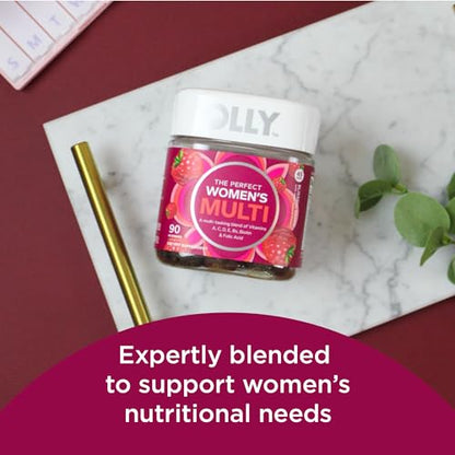 OLLY Women's Multivitamin Gummy, Overall Health and Immune Support OLLYBuy Supplements Australia