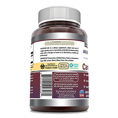 Amazing Formulas Caralluma Dietary Supplement 800 mg 60 Veggie Capsules Amazing NutritionBuy Supplements Australia