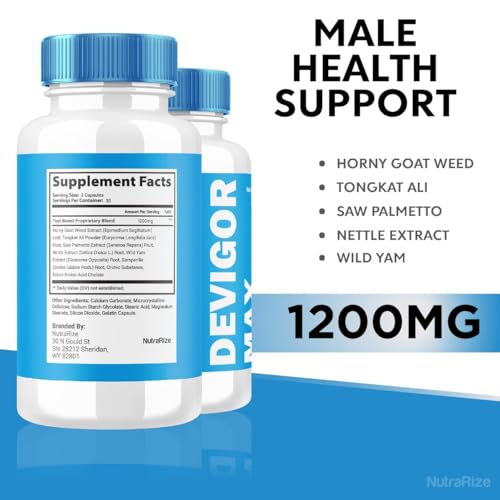 (3 Pack) Devigor Max - Devigor Max Pills for Man, Devigor Max Supplement to Promote NutraRizeBuy Supplements Australia