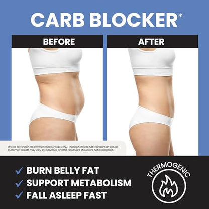 Night Time Fat Burner to Shred Fat While You Sleep | Hunger Suppressant, Carb Blocker Nobi NutritionBuy Supplements Australia