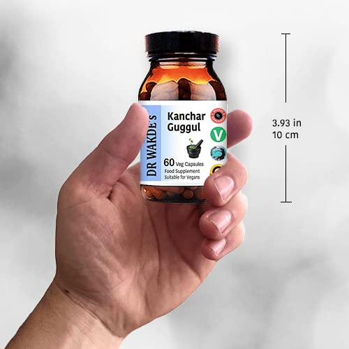 DR WAKDE's Kanchnar Guggul (60 Veg Caps, Ayurvedic Supplement, Vegan, Herbal, Natural, Made in the UK) DR WAKDE'sBuy Supplements Australia
