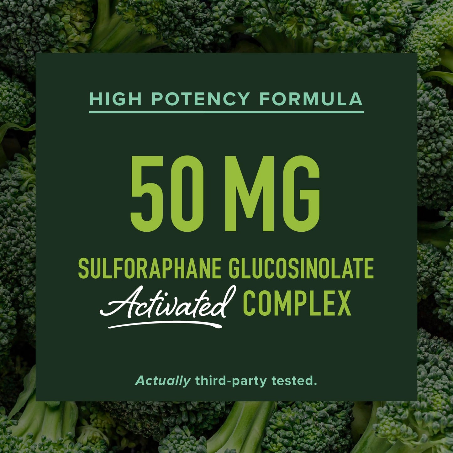 50MG Sulforaphane Supplement from Broccoli Sprouts | NRF2 Activation, Cellular Health & Immune Support | Glucoraphanin, Myrosinase & Antioxidants | Third-Party Tested - Maple Wellness Supplements
