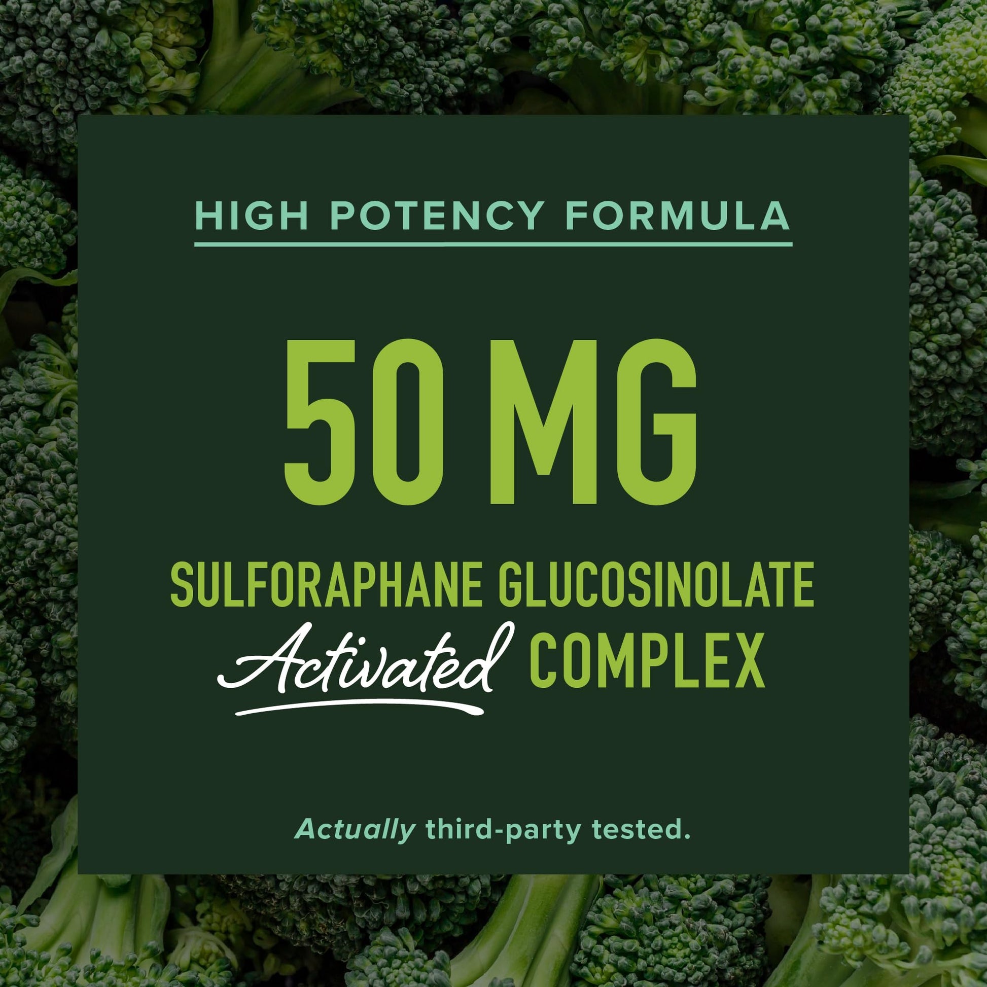 50MG Sulforaphane Supplement from Broccoli Sprouts | NRF2 Activation, Cellular Health & Immune Support | Glucoraphanin, Myrosinase & Antioxidants | Third-Party Tested - Maple Wellness Supplements