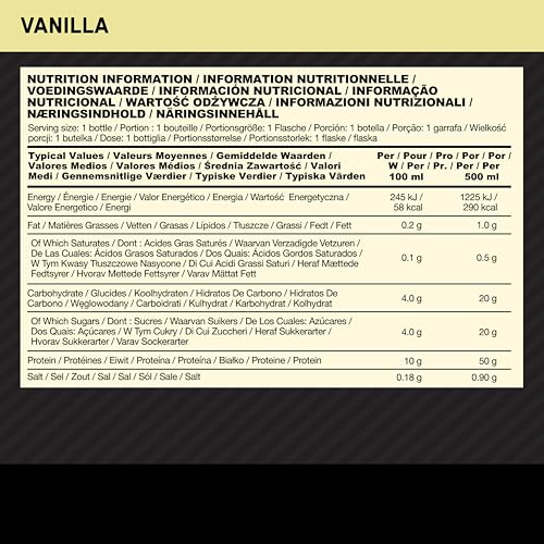 Optimum Nutrition High Protein Shake Bottles, Ready To Drink Healthy Snacks, No added Optimum NutritionBuy Supplements Australia