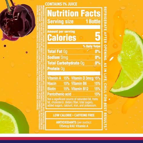 Sparkling Ice, Cherry Limeade Sparkling Water, Zero Sugar Flavored Water, with Vitamins Sparkling ICEBuy Supplements Australia