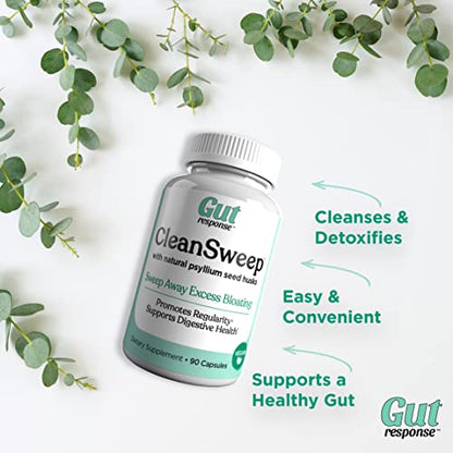Gut Response CleanSweep Capsules, Supports Healthy Bowel Movements, Digestive Health Gut ResponseBuy Supplements Australia