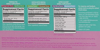Lakma 14 Day Cleanse Kit Green Tea - 42 Tea Bags HYLEYSBuy Supplements Australia
