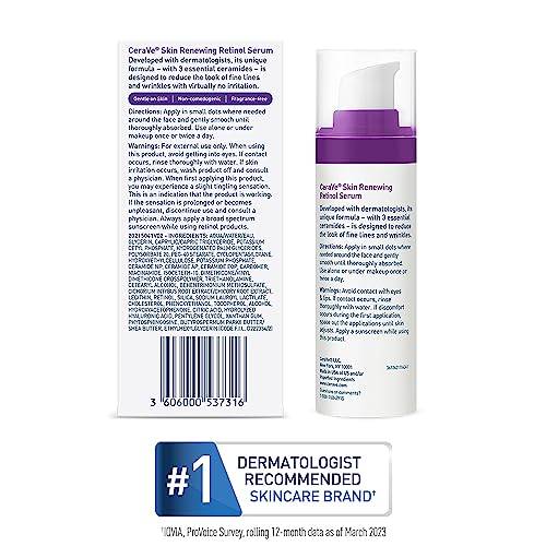 CeraVe Anti Aging Retinol Serum | Cream Serum for Smoothing Fine Lines CeraVeBuy Supplements Australia