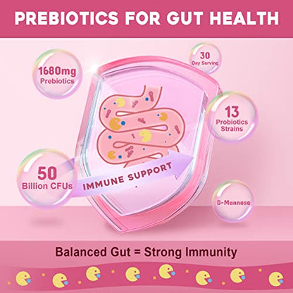 Probiotics for Women Probiotic Powder Supplement - Prebiotics and Probiotics for Weight Loss NATURE TARGETBuy Supplements Australia