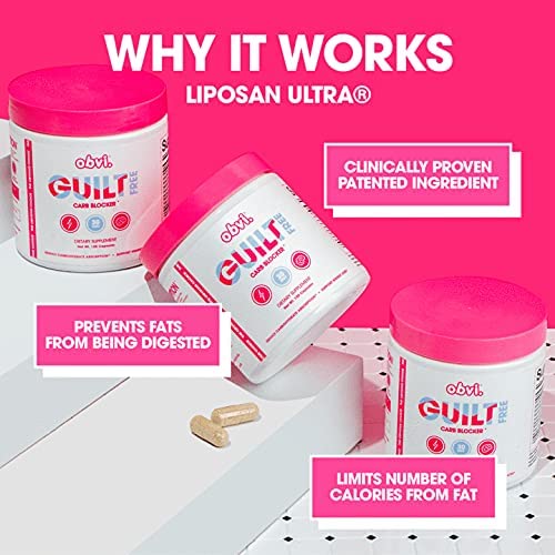 Obvi Guilt Free Carb Blocker, Block Carb Absorption, Support Weight Loss, Healthier Nails ObviBuy Supplements Australia