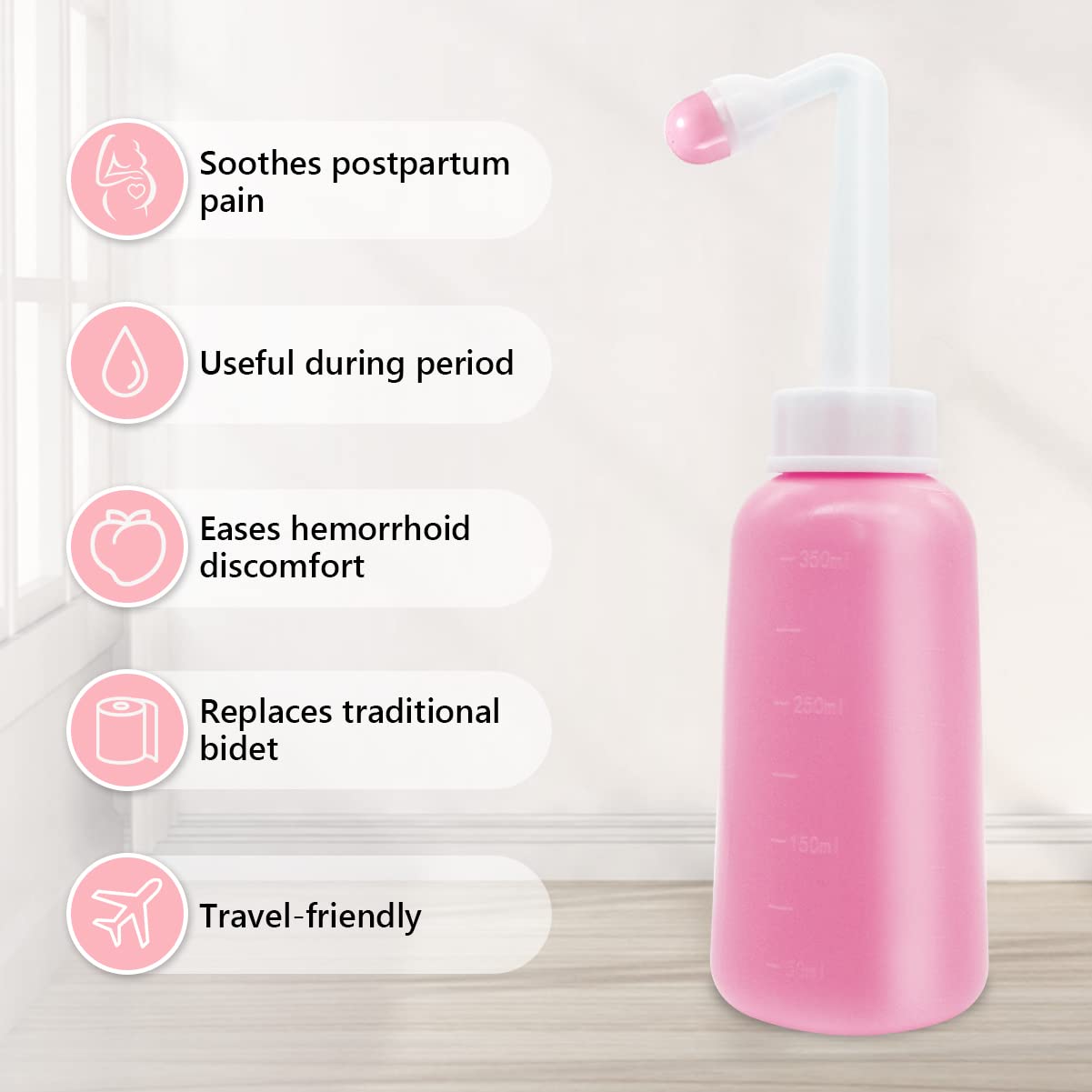 Peri Bottle for Postpartum Care,12 OZ Perineal Bottle Postpartum Essentials Upside Down Peri Bottle ShowvigorBuy Supplements Australia