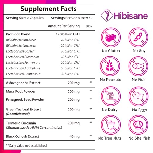120 Billion CFU Probiotic - Menopause Support Probiotics for Women, 13-in-1 Natural NegimaBuy Supplements Australia