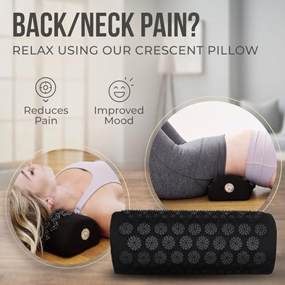 Acupressure Mat and Pillow Set with Extra Mini Accupressure Massage Mat - Organic Cotton DakiniBuy Supplements Australia