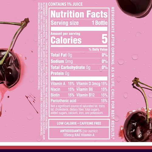 Sparkling Ice, Black Cherry Sparkling Water, Zero Sugar Flavored Water, with Vitamins Sparkling ICEBuy Supplements Australia