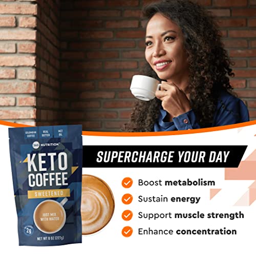 360 Nutrition Instant Keto Coffee with MCT Oil, Coconut Oil, Sweetened, Gluten Free 360 NutritionBuy Supplements Australia