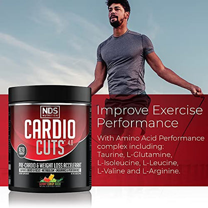 Cardio Cuts NDS Nutrition 4.0 Pre Workout Supplement - Advanced Weight Loss and Pre Cardio CutsBuy Supplements Australia