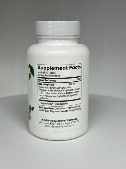 Nature’s NutriWave DentaTonic – Daily Oral Supplement with Guava Fruit, Hydroxyapatite & Enzyme Blend – Made in USA Non-GMO, Stimulant-Free Formula – 30 Tablets, 1 Month Supply Nature’s NutriWaveBuy Supplements Australia