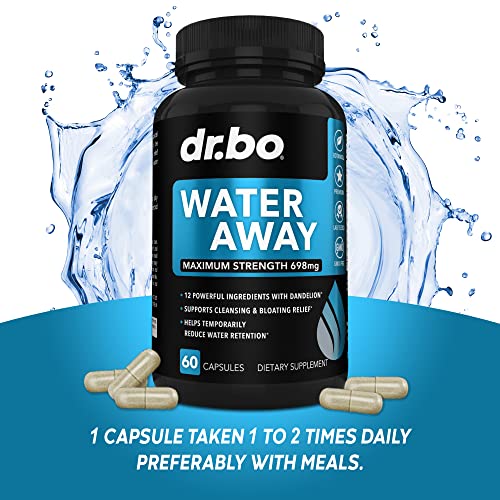 Water Pills Diuretics for Water Retention - Natural Water Away Pills Herbal Diuretic Supplements DR. BOBuy Supplements Australia