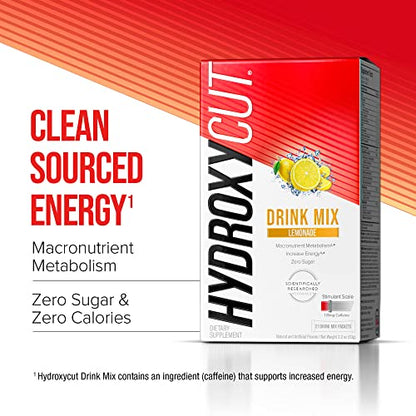 Hydroxycut Drink Mix Weight Loss Supplements, Lemonade, 21 Count (Pack of 1) HydroxycutBuy Supplements Australia