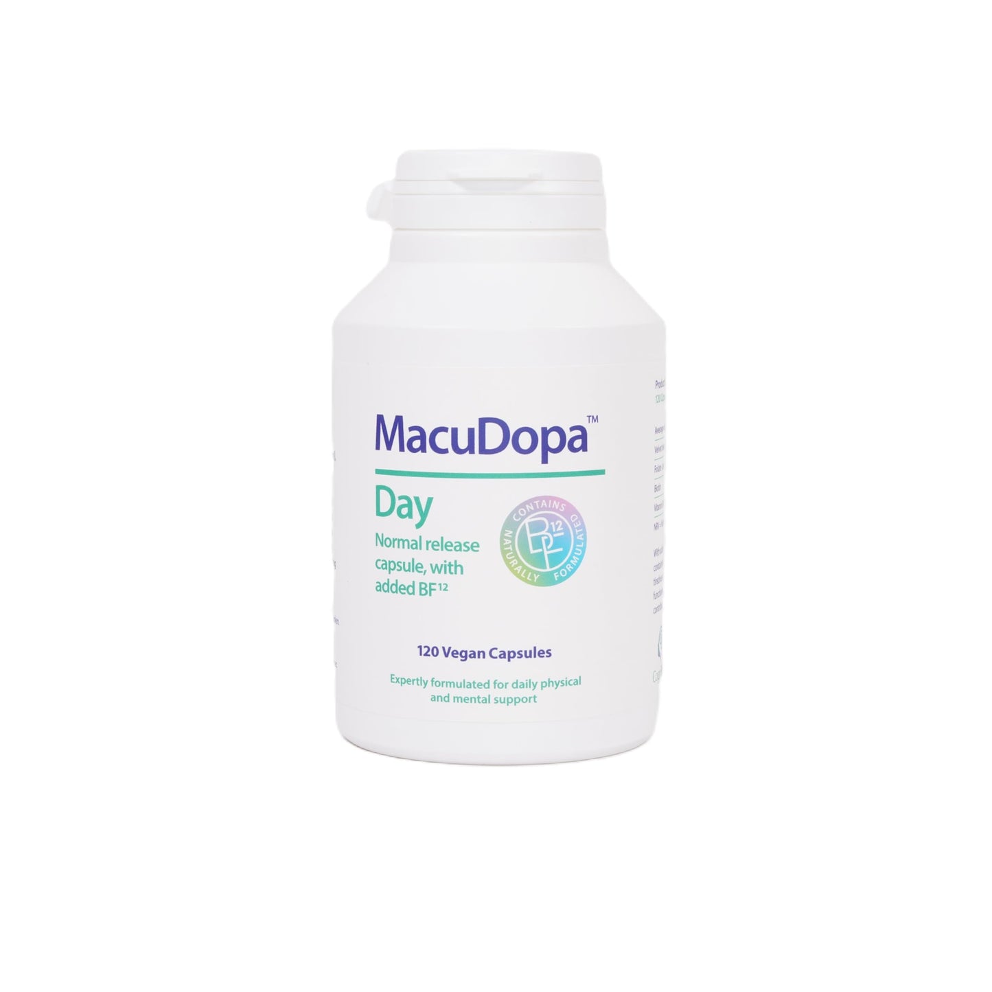 Macudopa Day Capsules 700mg Proprietary Blend, 63% HPLC standardised Levodopa. 120 Veggie Capsules MacuDopaBuy Supplements Australia