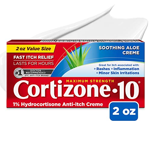 Cortizone 10 Maximum Strength Anti-Itch Cream with Soothing Aloe, 1% Hyd Cortizone 10Buy Supplements Australia