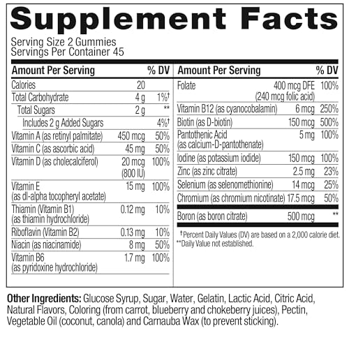 OLLY Women's Multivitamin Gummy, Overall Health and Immune Support OLLYBuy Supplements Australia