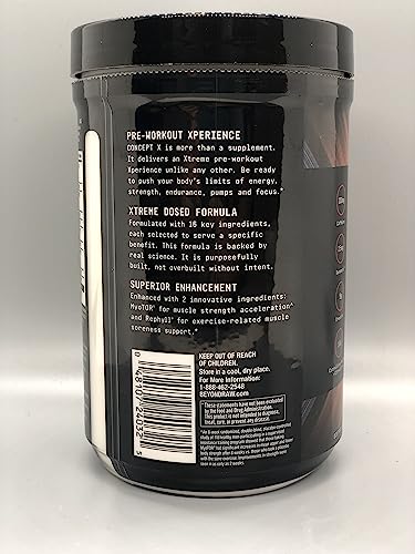 BEYOND RAW Concept X | Clinically Dosed Pre-Workout Powder | Contains Caffeine BEYOND RAWBuy Supplements Australia