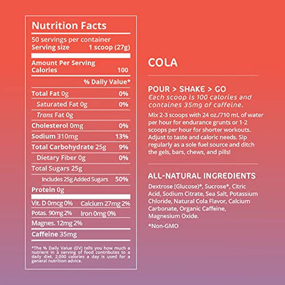 Tailwind Nutrition Endurance Fuel, Caffeine Drink Mix with Electrolytes