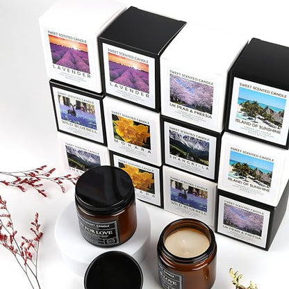 Candles for Home Scented Candle Gifts for Men Candles Clearance Amber Candle Jar Soy Wax Candles CaelusiBuy Supplements Australia