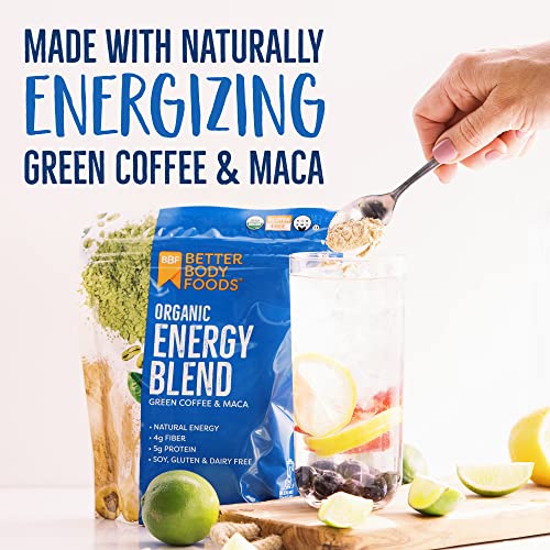 BetterBody Foods Organic Energy Blend, Plant-Based Natural Energy, Gluten-free, Non-GMO BetterBody FoodsBuy Supplements Australia