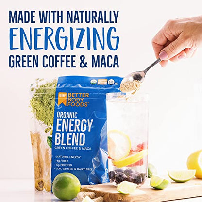 BetterBody Foods Organic Energy Blend, Plant-Based Natural Energy, Gluten-free, Non-GMO BetterBody FoodsBuy Supplements Australia