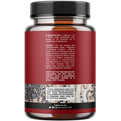 Potent Chia Seed Extract Pills for Men and Women Natural Supplement for Weight Loss Natures CraftBuy Supplements Australia
