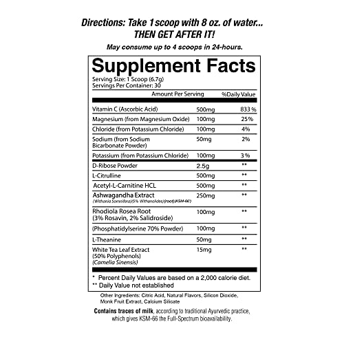 Origin Jocko Fuel Stim Free Pre Workout Powder with L-Citrulline, Nootropic for Endurance Jocko FuelBuy Supplements Australia