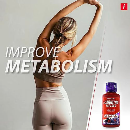 iSatori L-Carnitine Liquid Metabolic Enhancer and Energy Booster - Health and Fitness iSatoriBuy Supplements Australia